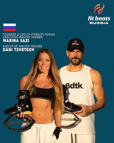 Марина Сази и Дани Цветков, основатели Fit Boots Russia
